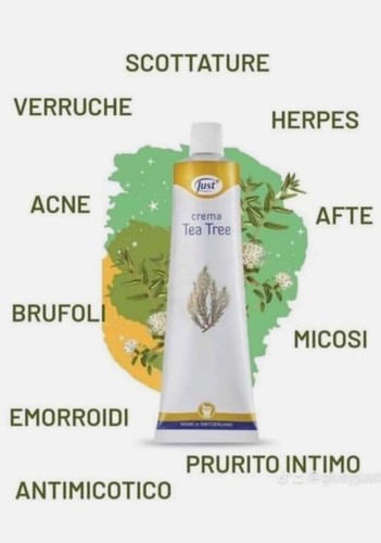 Crema tea tree - crema, just
