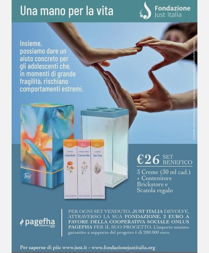 Set benefico just crema tea - benefico,